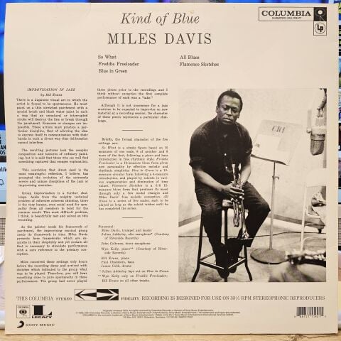 Miles Davis – Kind Of Blue LP PLAK