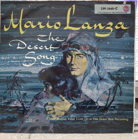 Mario Lanza – The Desert Song LP PLAK