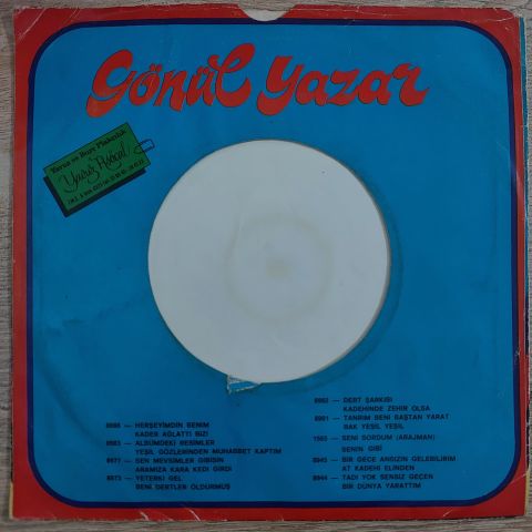 GÖNÜL YAZAR - KADER AĞLATTIN BİZİ 45LİK PLAK