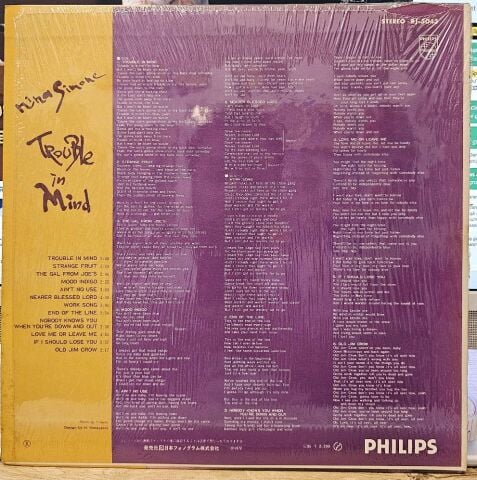 Nina Simone – Trouble In Mind LP PLAK