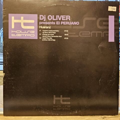 DJ Oliver Presents El Peruano – Huaranz LP PLAK