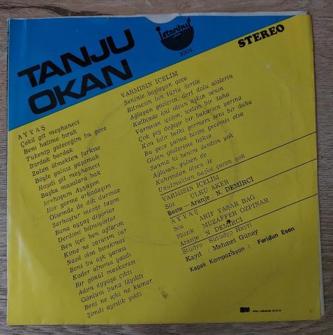 Tanju Okan – Ayyaş / Varmısın İçelim 45LİK PLAK