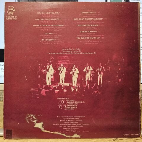 The Stylistics – Fabulous LP PLAK