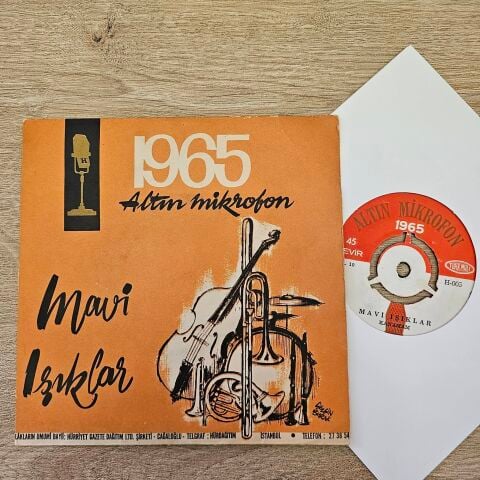 MAVİ IŞIKLAR - HELVACI 45LİK PLAK