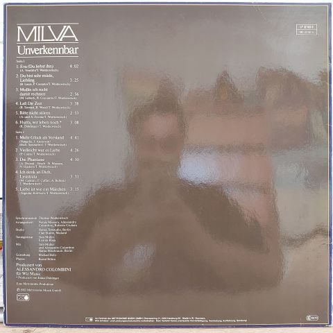 Milva – Unverkennbar LP PLAK