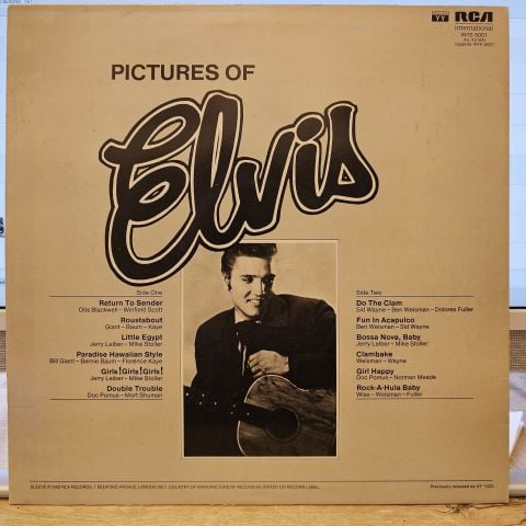 Elvis Presley – Pictures Of Elvis LP PLAK