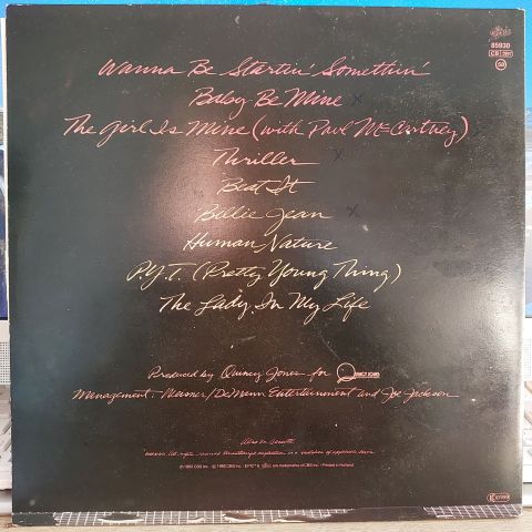 Michael Jackson – Thriller LP PLAK