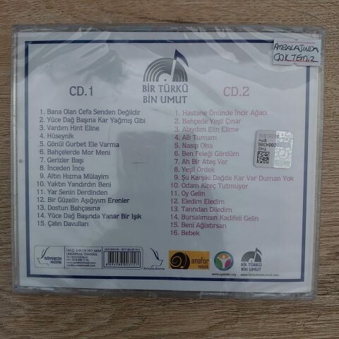 BİR TÜRKÜ BİR UMUT CD