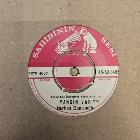 Nurhan Damcıoğlu – Yangın Var / Ufacıksın 45LİK PLAK