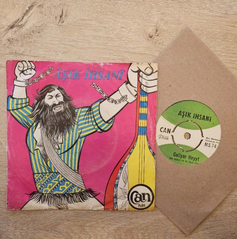 Aşık İhsani – Geliyor Halkım Heyyt 45LİK PLAK