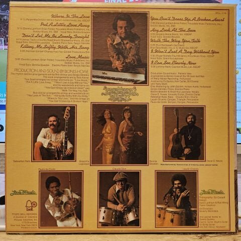 Sergio Mendes And Brasil '77 – Love Music LP PLAK