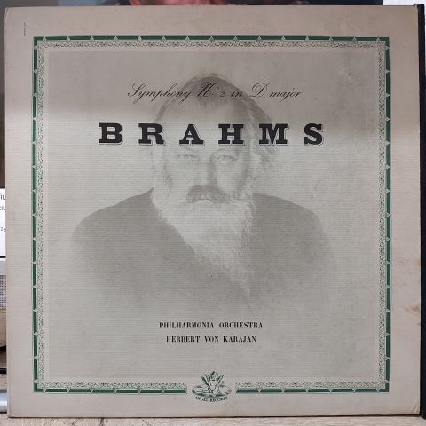 Brahms - Philharmonia Orchestra, Herbert von Karajan LP PLAK