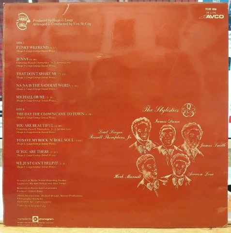 The Stylistics - You Are Beautiful album cover More images LP PLAK