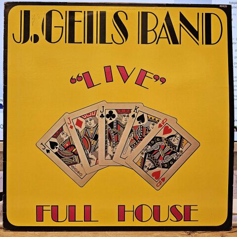 J. Geils Band – ''Live'' Full House LP PLAK
