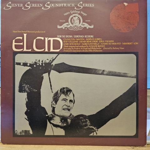 Miklós Rózsa – El Cid Original Soundtrack LP PLAK