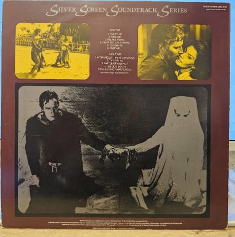 Miklós Rózsa – El Cid Original Soundtrack LP PLAK