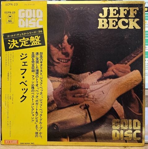 Jeff Beck – Gold Disc LP PLAK