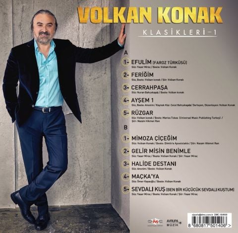 VOLKAN KONAK - KLASİKLERİ LP PLAK