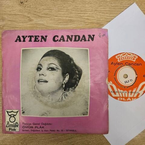 Ayten Candan – Sonbahar Rüzgarları / Kalbi Kırık Serseri 45LİK PLAK