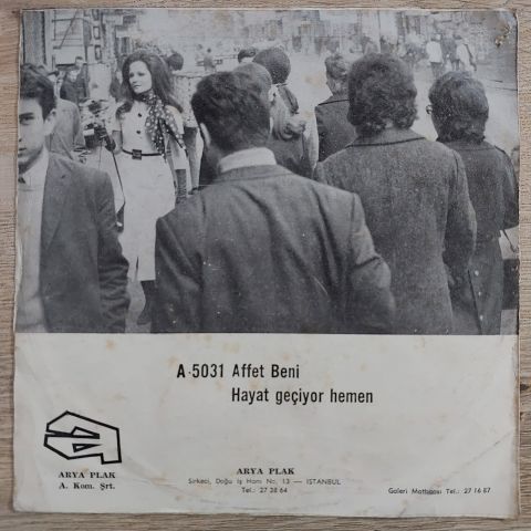 GÖNÜL YAZAR - AFFET BENİ 45LİK PLAK
