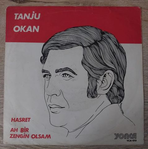 Tanju Okan – Hasret / Ah Bir Zengin Olsam 45LİK PLAK
