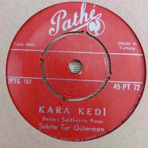 Sabite Tur Gülerman – Kara Kedi 45LİK PLAK