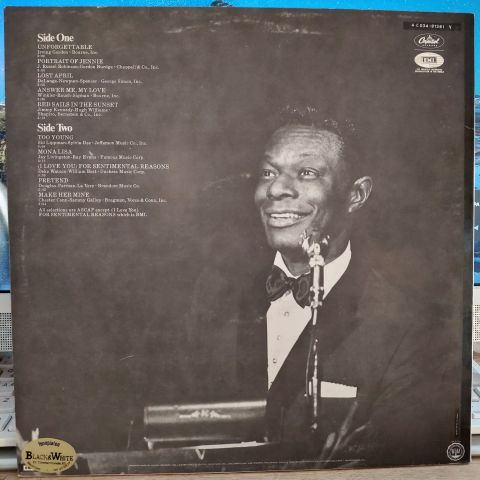 Nat King Cole – Unforgettable LP PLAK