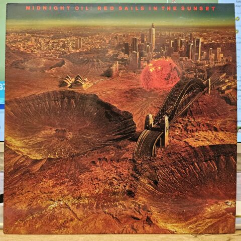 Midnight Oil – Red Sails In The Sunset LP PLAK