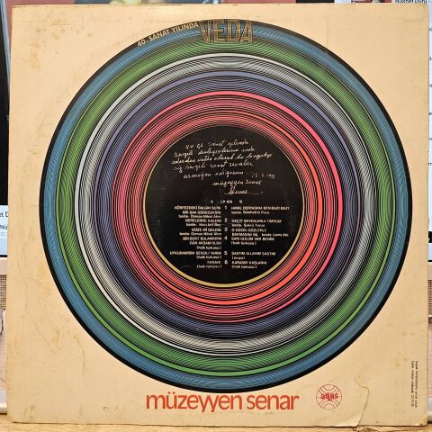 Müzeyyen Senar – 40. Sanat Yılında Veda LP PLAK