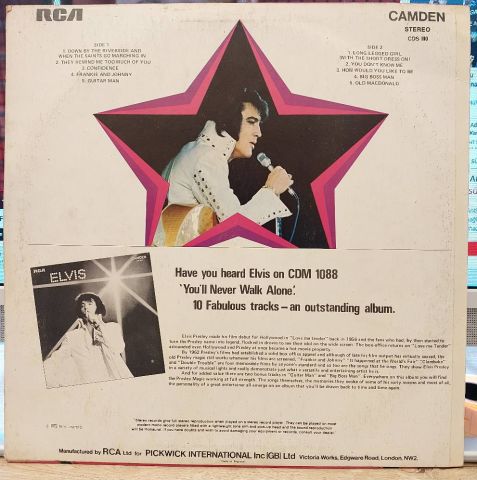 Elvis – Elvis Sings Hits From His Movies LP PLAK