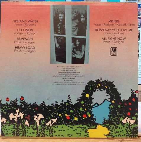 Free – Fire And Water LP PLAK