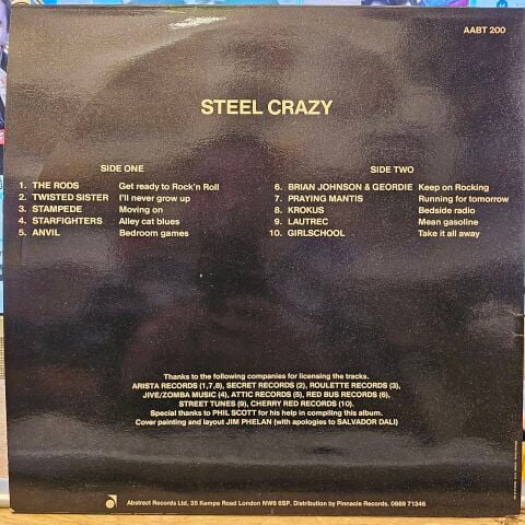 Various – Steel Crazy LP PLAK