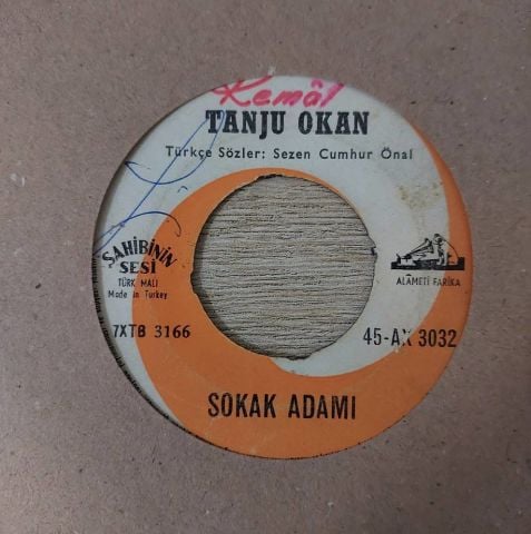 Tanju Okan – Sokak Adamı / Küçük Fatoşum 45LİK PLAK