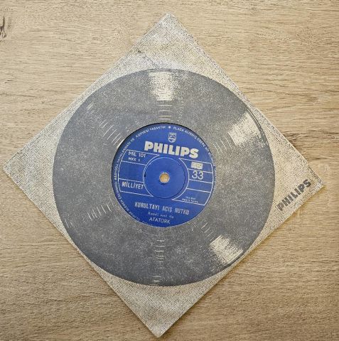 Mustafa Kemal Atatürk – Kendi Sesiyle Atatürk 45LİK PLAK