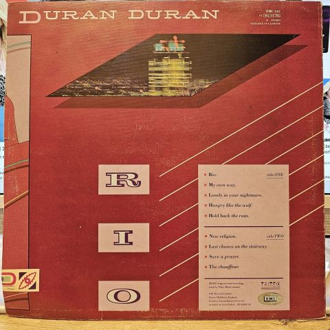 Duran Duran – Rio LP PLAK