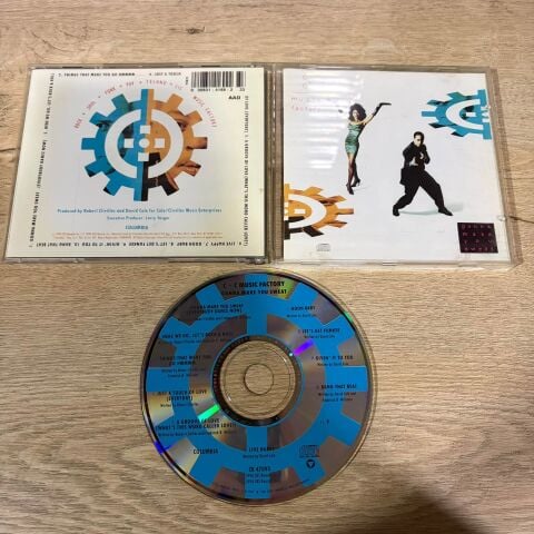 C + C MUSIC FACTORY - GONNA MAKE YOU SWEAT CD