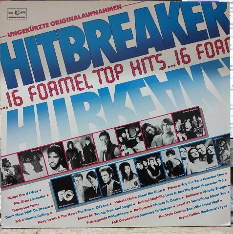 Various – Hitbreaker 1/86 - 16 Formel Top Hits LP PLAK