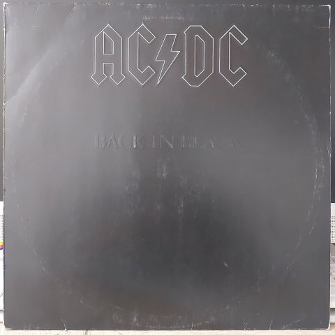 AC/DC – Back In Black LP PLAK