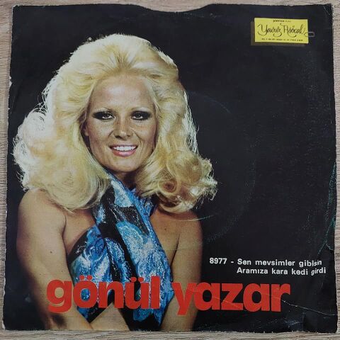 GÖNÜL YAZAR - SEN MEVSİMLER GİBİSİN 45LİK PLAK