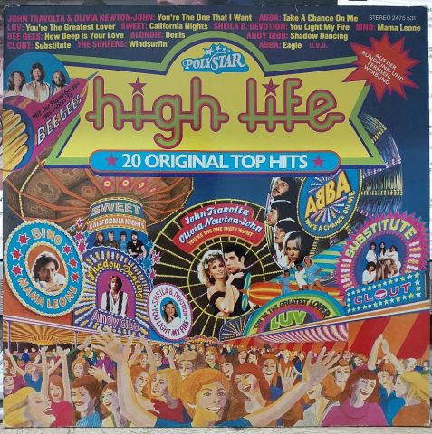 Various – High Life - 20 Original Top Hits LP PLAK