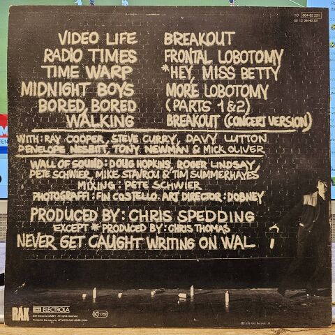 Chris Spedding – Guitar Graffiti LP PLAK