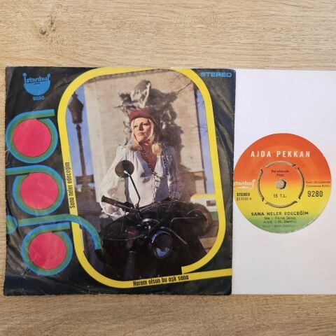 Ajda Pekkan – Sana Neler Edeceğim / Haram Olsun Bu Aşk Sana 45LİK PLAK...