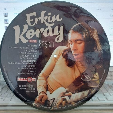 Erkin Koray – Şaşkın PİCTURE DİSC LP PLAK