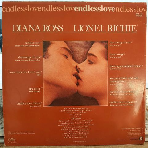 Various – Endlose Liebe (Endless Love) Original Motion Picture Soundtrack LP PLAK...