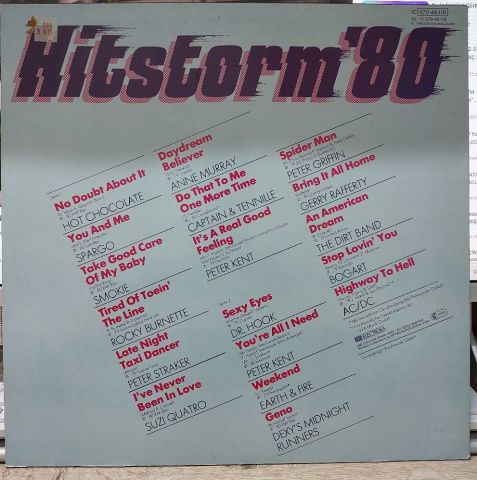 Various – Hitstorm '80 LP PLAK
