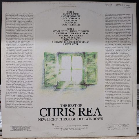 Chris Rea – New Light Through Old Windows - The Best Of LP PLAK