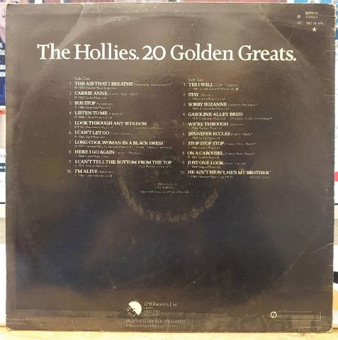 The Hollies – 20 Golden Greats LP PLAK