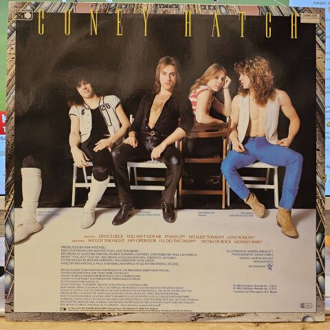 Coney Hatch – Coney Hatch LP PLAK