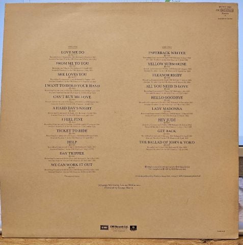 The Beatles – 20 Greatest Hits LP PLAK