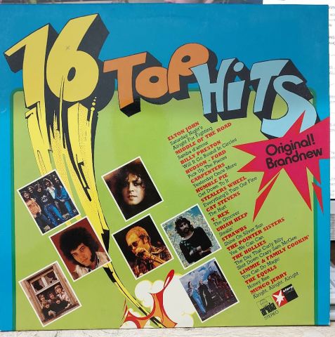 Various – 16 Top Hits Original LP PLAK